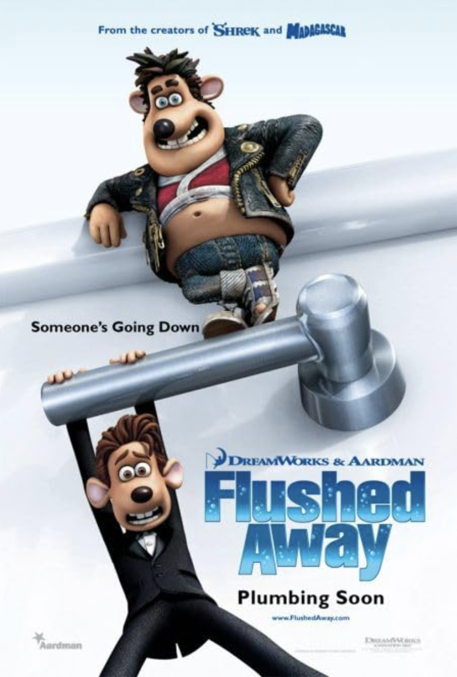 Flushed Away poster