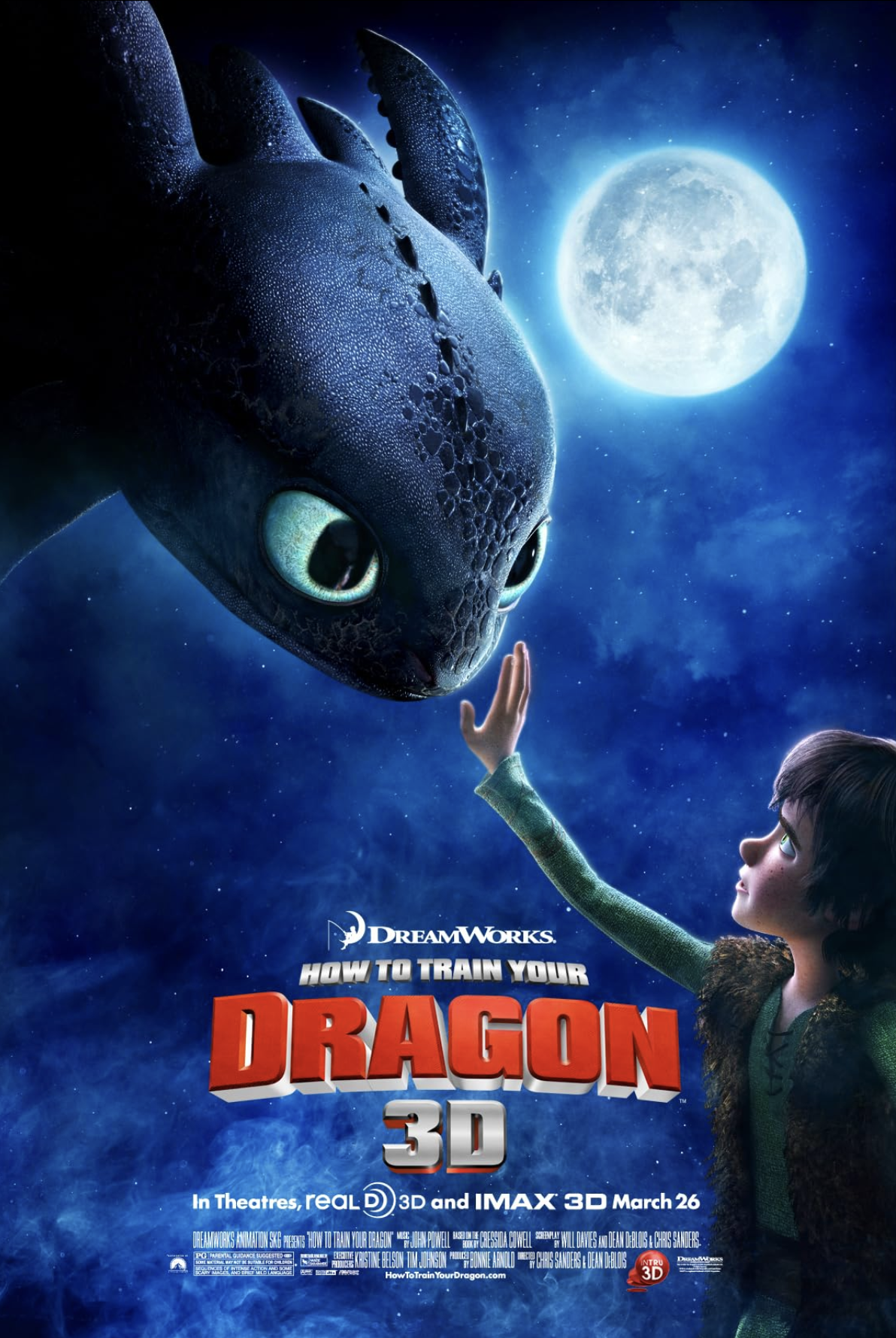 How to Train Your Dragon poster