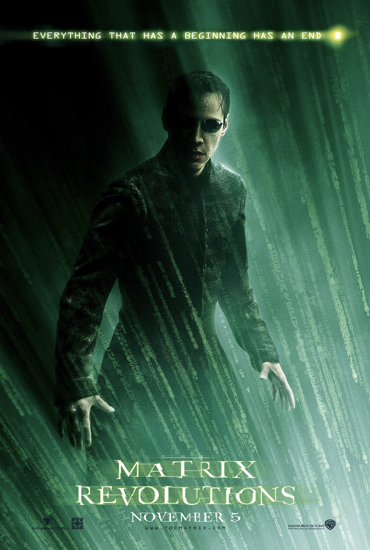 The Matrix Revolutions poster