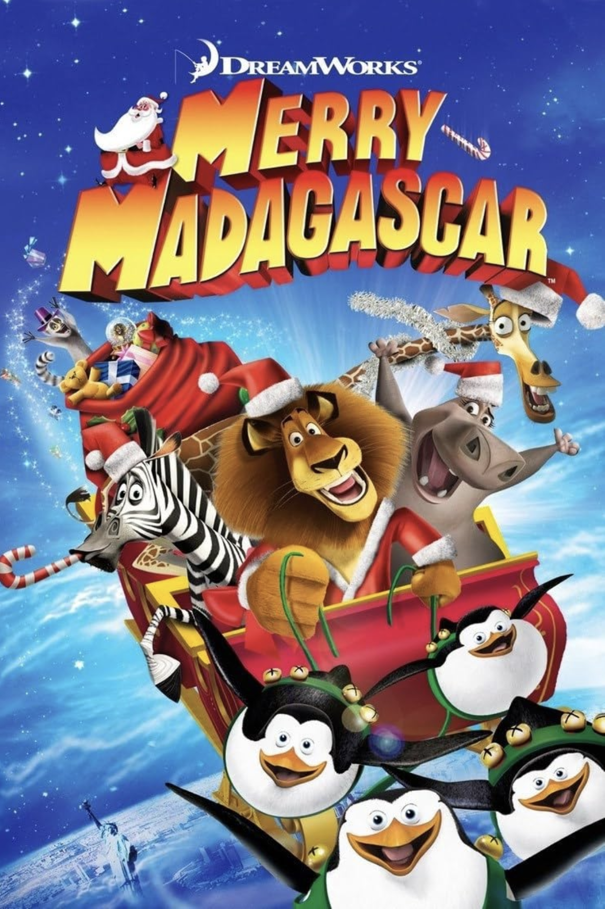 Merry Madagascar poster
