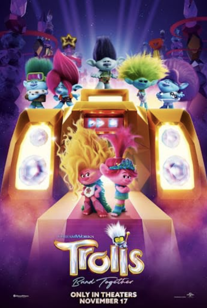 Trolls Band Together poster